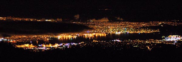 Above Vancouver from Seymour